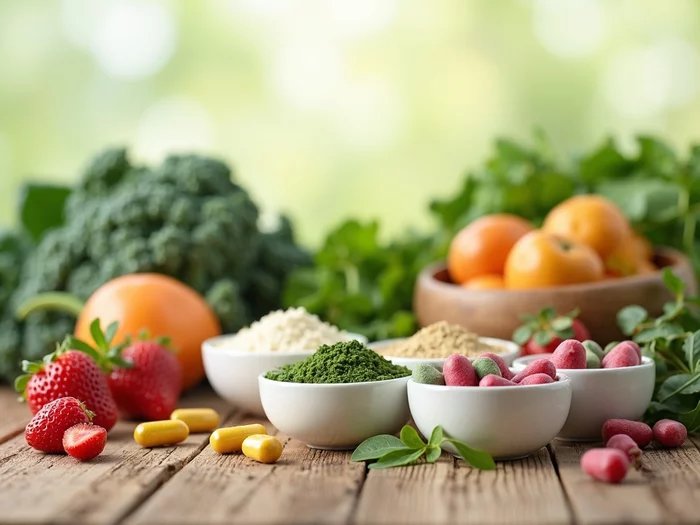 Organic food supplements